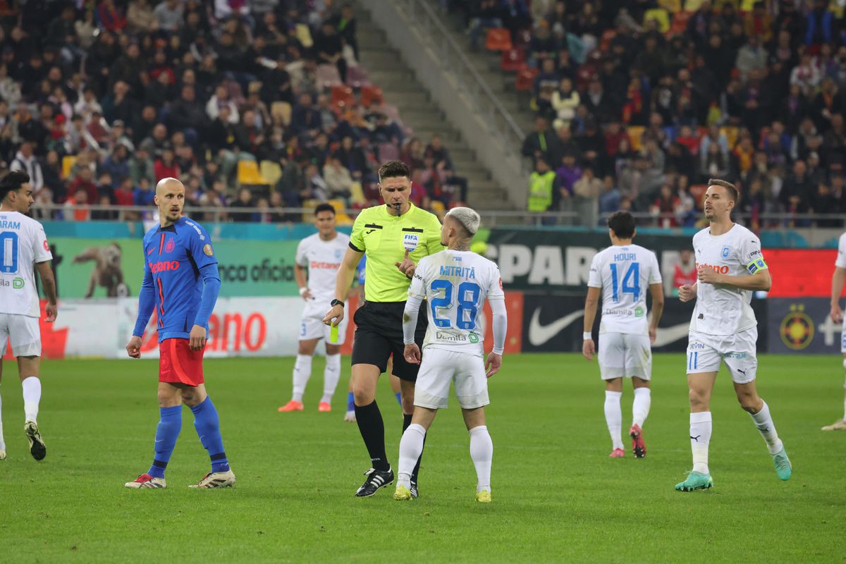 Verdictul specialistului în arbitraj în două faze litigioase din FCSB - Craiova: „Trebuia cartonaș roșu!”