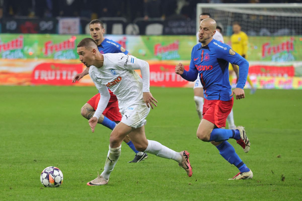 4 jucători din FCSB - Universitatea Craiova ratează prima etapă din play-off!