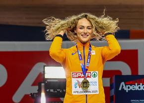 Lieke Klaver și medalia visată: primul titlu individual important din carieră pentru sprintera olandeză la Europenele indoor