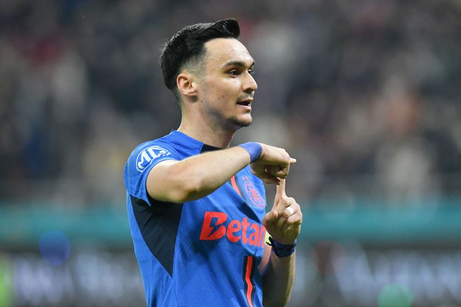 „I'm a boss, I call the shots” » Adrian Șut, cheia de boltă la FCSB! Cifre impresionante și un paradox în joc: profil defensiv, dar e excelent în alt parametru