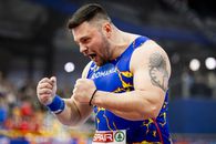 Andrei Rareș Toader, campion european indoor la aruncarea greutății, cu record național!