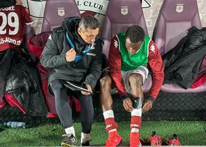 Avem raportul: de ce a eșuat David Ankeye la primul meci ca titular la Rapid