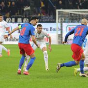 Șut, Screciu, Chiricheș, Mitriță și Florin Tănase în FCSB - Universitatea Craiova/ foto: Ionuț Iordache (GSP)
