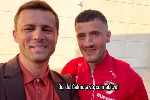 Astrit Selmani, alături de Andrei Nicolescu