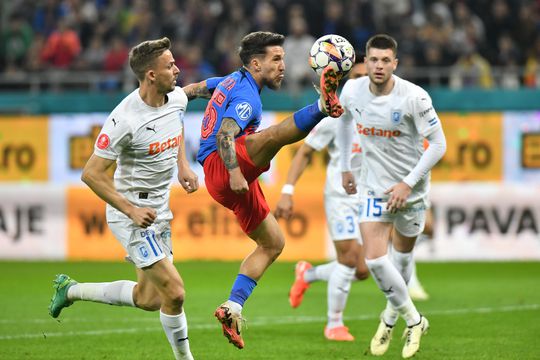 Bancu, Băluță și Badelj în FCSB - Universitatea Craiova/ foto: Cristi Preda (GSP)