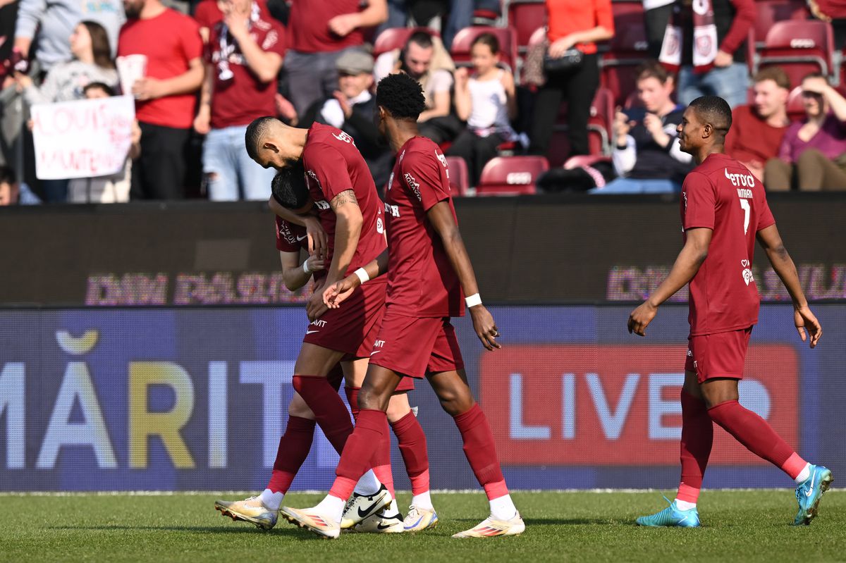 CFR Cluj - Gloria Buzău, imagini din timpul partidei