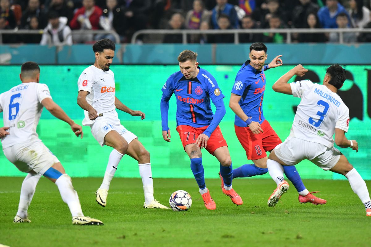 Adrian Șut, eroul din FCSB - Universitatea Craiova: „Nu ne este frică de nimeni”