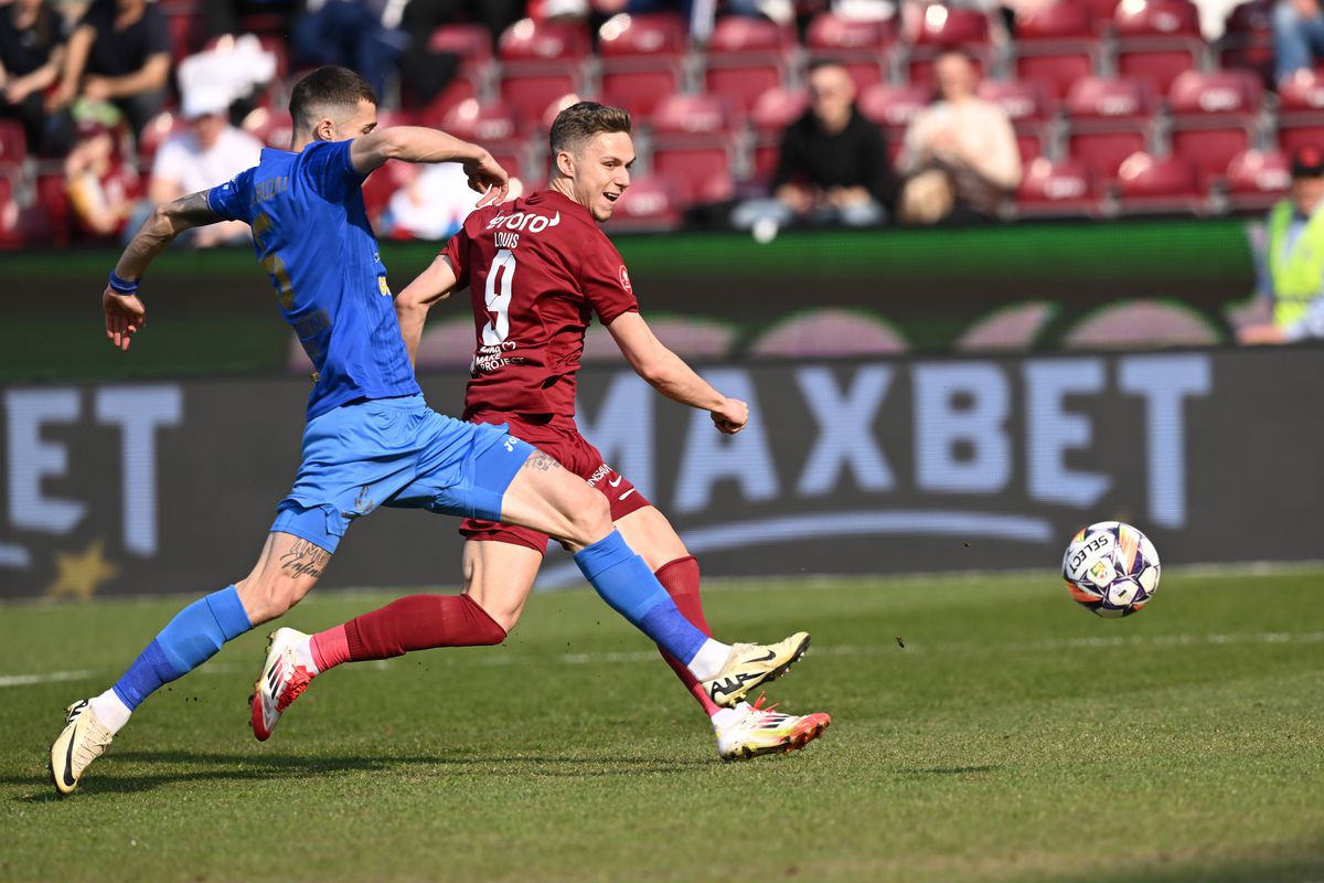 CFR Cluj - Gloria Buzău, imagini din timpul partidei