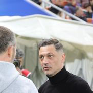 MM Stoica și Mirel Rădoi, înainte de FCSB - Craiova/ foto Ionuț Iordache (GSP)