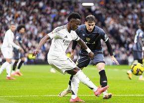 Real Madrid - Rayo Vallecano 2-1 » Mbappe și Vinicius au egalat-o pe Barcelona. Cum s-a descurcat Rațiu în examenul de pe „Bernabeu”