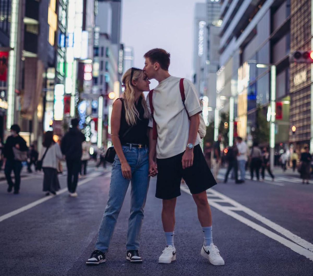 Tadej Pogacar și logodnica, Urska Zigart