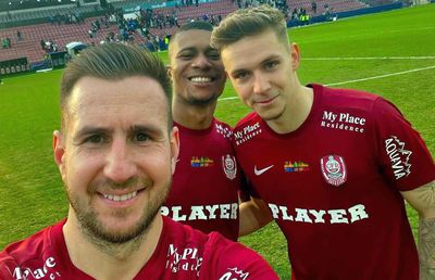 CFR Cluj - Gloria Buzău 6-0. Louis Munteanu, hattrick înainte de play-off: „Va fi incendiar”
