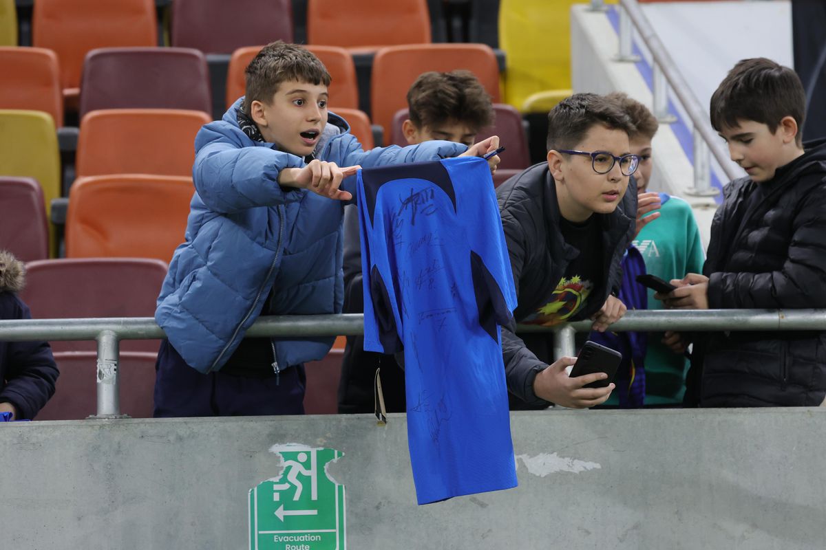 FCSB - Craiova, imagini din stadion înainte de meci