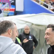 MM Stoica și Mirel Rădoi, înainte de FCSB - Craiova/ foto Ionuț Iordache (GSP)