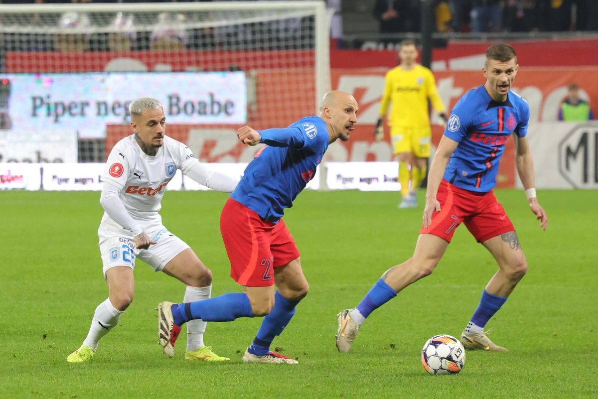 Verdictul specialistului în arbitraj în două faze litigioase din FCSB - Craiova: „Trebuia cartonaș roșu!”