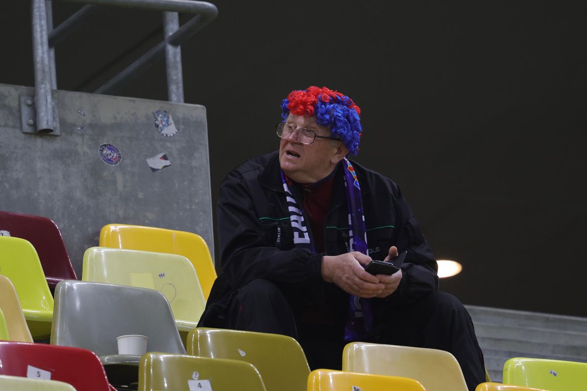 FCSB - Craiova, imagini din stadion înainte de meci