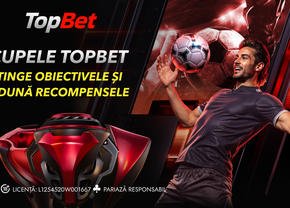 Cupele TopBet - Atinge obiectivele și adună recompensele