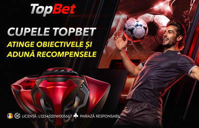 Cupele TopBet - Atinge obiectivele și adună recompensele