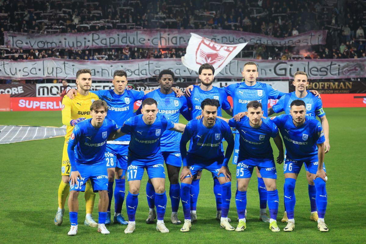 Rapid - Universitatea Craiova, derby în etapa 30 din Superligă