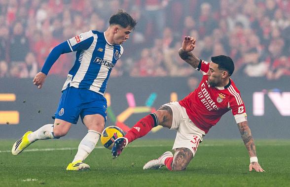 Golul care face înconjurul lumii » Puștiul de 17 ani i-a „rupt coloana” lui Otamendi în Benfica - Porto!