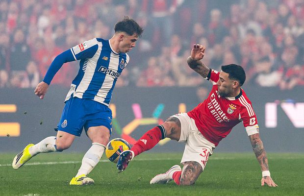 Golul care face înconjurul lumii » Puștiul de 17 ani i-a „rupt coloana” lui Otamendi în Benfica - Porto!