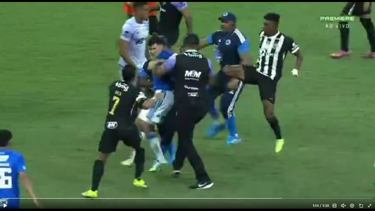 Bătaia din Cruzeiro - Atletico Mineiro