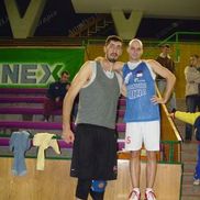 Dejan Dukovcic, primul străin din istoria lui U-BT Cluj-Napoca, alături de Ghiță Mureșan/Foto: Mircea Roșca