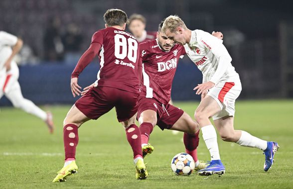 Gruia, tărâm interzis pentru Dinamo! Trei victorii în două decenii, iar CFR Cluj surclasează „haita” la orice capitol: „Ei jucau în cupele europene, noi ne chinuiam”