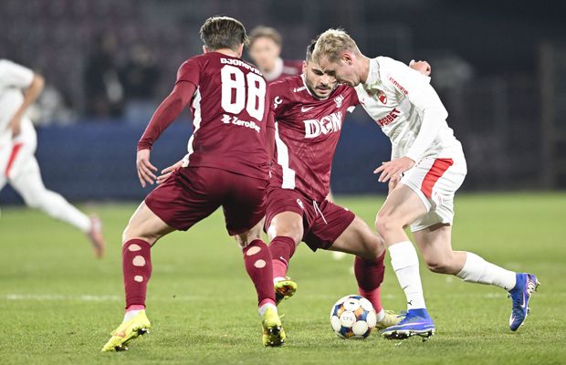 Gruia, tărâm interzis pentru Dinamo! Trei victorii în două decenii, iar CFR Cluj surclasează „haita” la orice capitol: „Ei jucau în cupele europene, noi ne chinuiam”