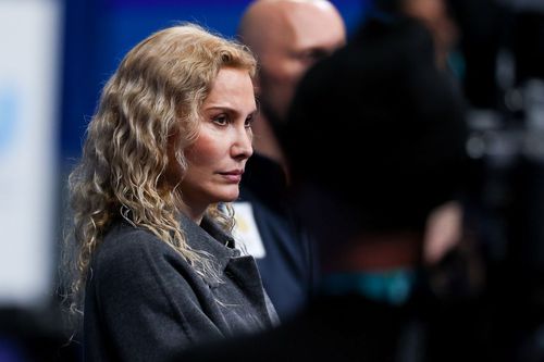 Eteri Tuberidze în timpul Jocurilor Olimpice de la Milano Cortina Foto: Imago Images