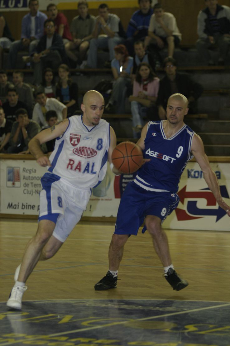 Dejan Dukovcic, apărat de regretatul Antonio Alexe/Foto: arhivă personală