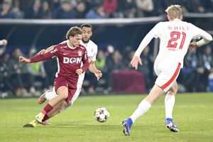 CFR Cluj - Dinamo » VIDEO cu cele două goluri, s-a rupt Kennedy Boateng!