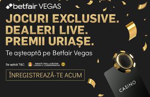 Live casino la tine acasă! Bonusuri și rotiri gratuite la Betfair Vegas