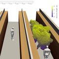 Simularea realizată de cercetătorii finlandezi arată cum COVID-19 se împrăștie în aer // sursă foto: Mikko Auvinen & Antti Hellsten