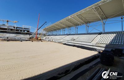 Pandemia de COVID-19 nu oprește lucrările de la stadionul „Arcul de Triumf” » Imagini de la noua arenă din București