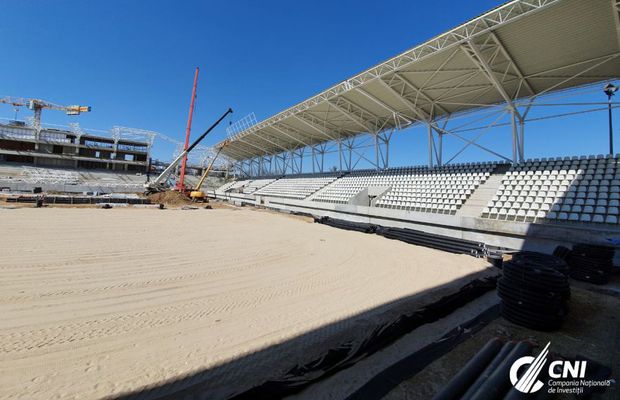 Pandemia de COVID-19 nu oprește lucrările de la stadionul „Arcul de Triumf” » Imagini de la noua arenă din București