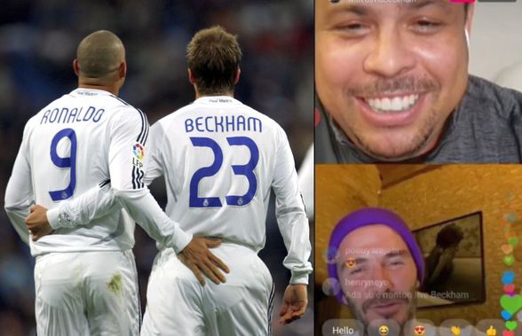 „Galacticii”, din nou împreună » Conversație senzațională între Ronaldo, Beckham, Casillas și Figo