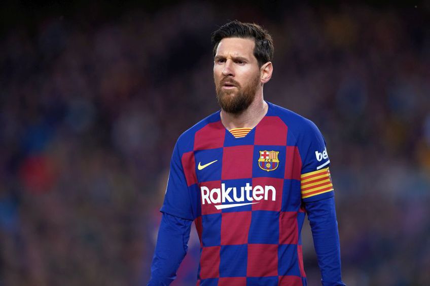 Lionel Messi neagă zvonurile care îl dau ca și plecat de la Barcelona // sursă foto: Guliver/gettyimages