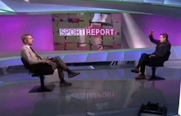 Reacția Telekom Sport, după derapajul lui Victor Pițurcă din studio: „Apariția clipului, o eroare regretabilă” + Ce spune moderatorul emisiunii