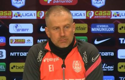 Edi Iordănescu a continuat contrele pe tema arbitrajului: „Domnul Becali a obținut ce și-a dorit! A creat o imagine artificială”