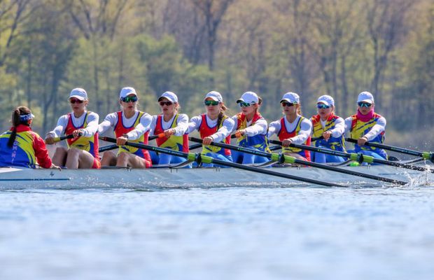 Cinci echipaje în finală și cinci în semifinale după prima zi a Europenelor de canotaj