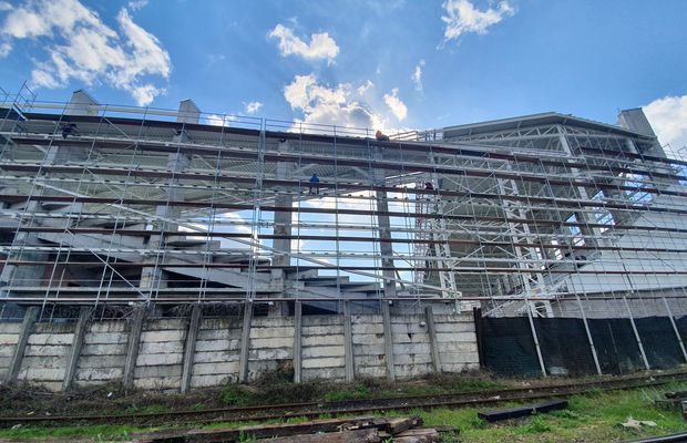 Imagini spectaculoase din exteriorul arenei Rapid! Cum arată șantierul din Giulești
