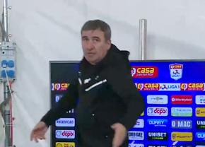 S-a așezat, a „tunat” și a plecat! Gică Hagi s-a supărat din nou la conferință: „Facem caterincă? Atunci să facem!”