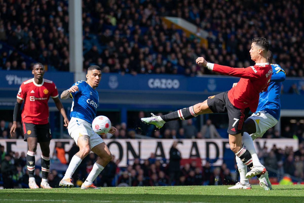 Cristiano Ronaldo, răni după Everton - Manchester United / FOTO: Imago