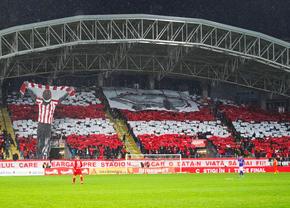 UTA - Rapid, într-o atmosferă senzațională » Stadion plin și o scenografie „furată” de la Tudor Chirilă: „Măcar o dată în viață”