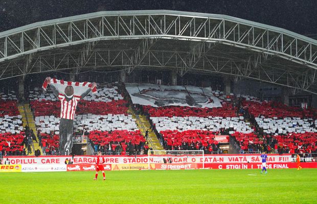 UTA - Rapid, într-o atmosferă senzațională » Stadion plin și o scenografie „furată” de la Tudor Chirilă: „Măcar o dată în viață”