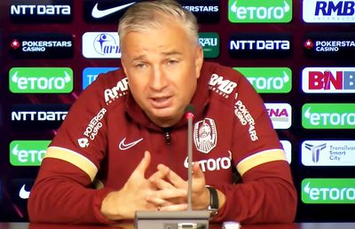 Jucătorul lui CFR Cluj pe care Dan Petrescu îl consideră persecutat de arbitri: „E rugby ce îi fac adversarii, nu fotbal! Am și uitat cum e să avem penalty”