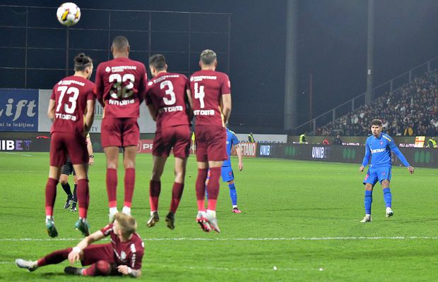 Așa a lovit Florinel Coman în Gruia: execuție superbă a șeptarului de la FCSB