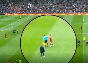 Lovit de arbitru?! Fază nemaivăzută în Liverpool - Arsenal: „O să aibă mari probleme”