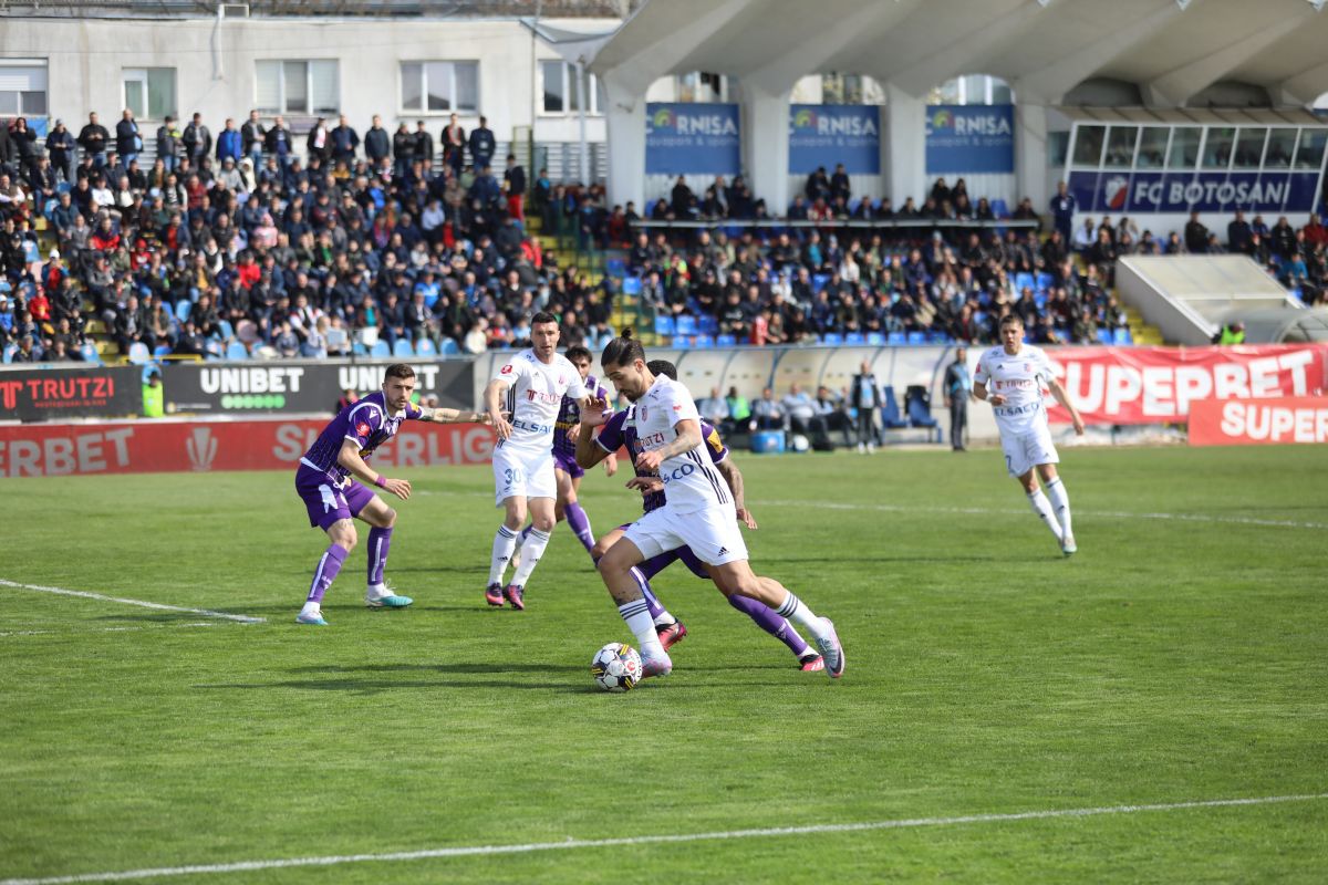 FC Botoșani - FC Argeș 1-0 » Mailat îi scufundă pe argeșeni! Clasamentul actualizat din play-out